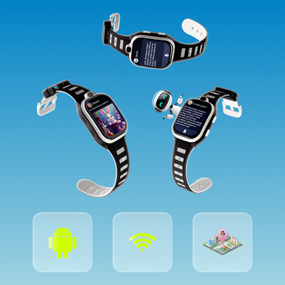Smartwatch Forever Kids Boost KW-530 Call, Negru