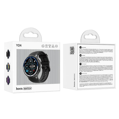 Smartwatch HOCO Y24 Call, Negru