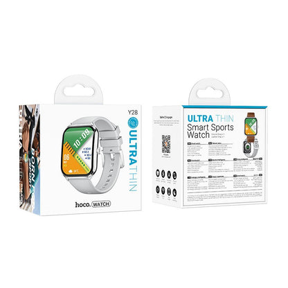 Smartwatch HOCO Y28 Call, Argintiu