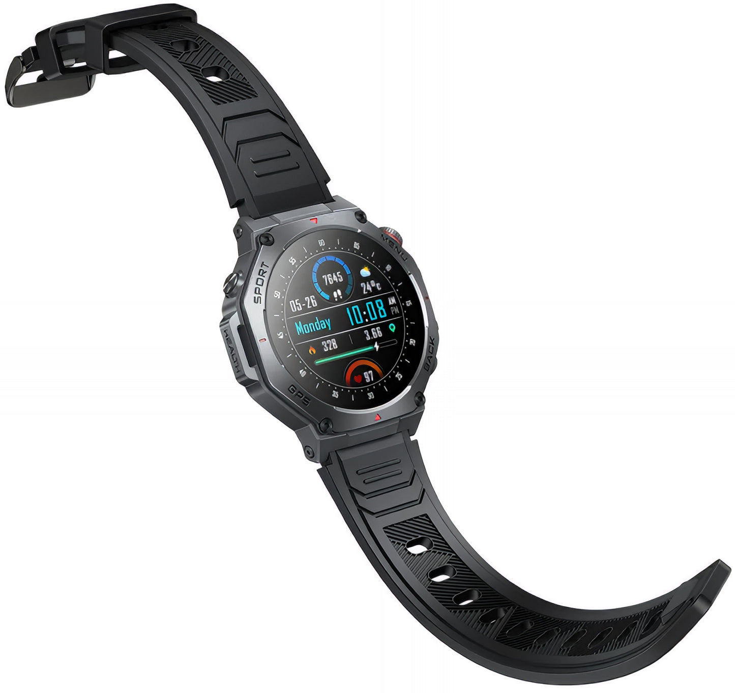 Smartwatch HOCO Y37 Call, Negru