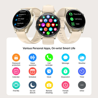 Smartwatch Joyroom JR-FC2 Call, Auriu