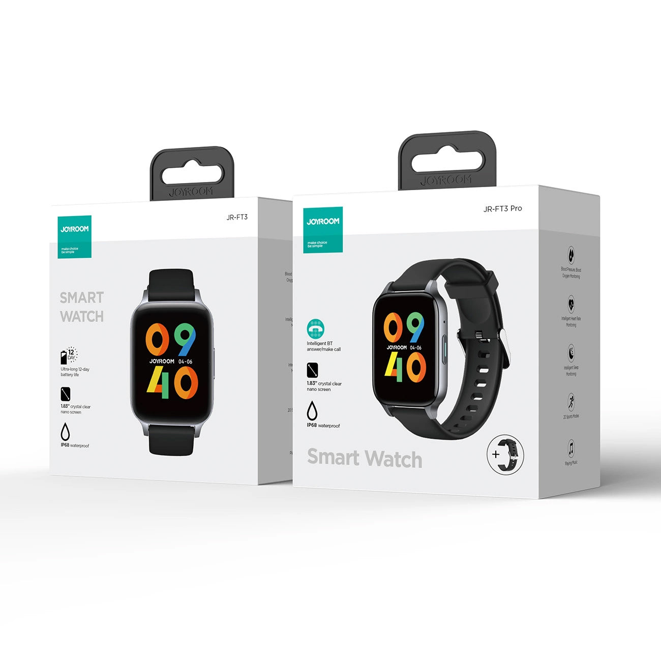 Smartwatch Joyroom JR-FT3, szary