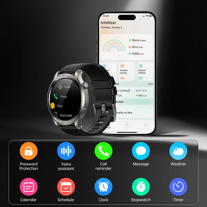 Smartwatch Joyroom JR-FV1, Gri