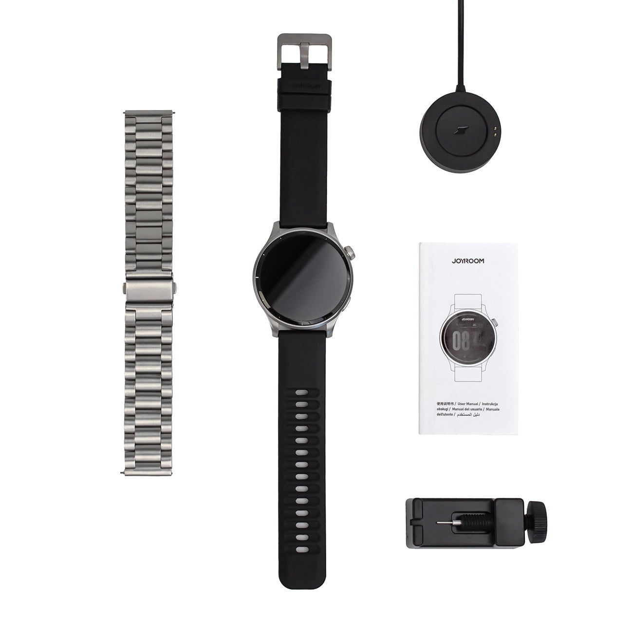 Smartwatch Joyroom JR-FV1, Gri