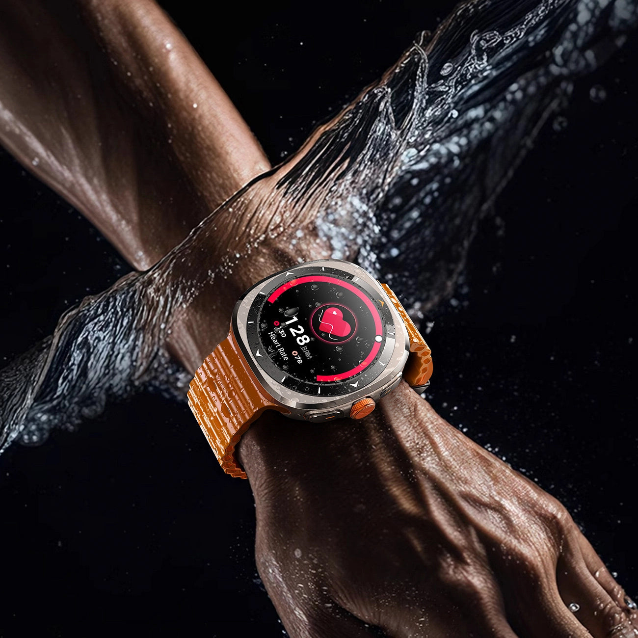 Smartwatch Joyroom JR-FV2 Call, Portocaliu