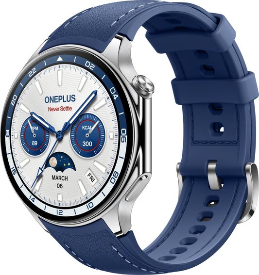 Smartwatch OnePlus Watch 2, Albastru