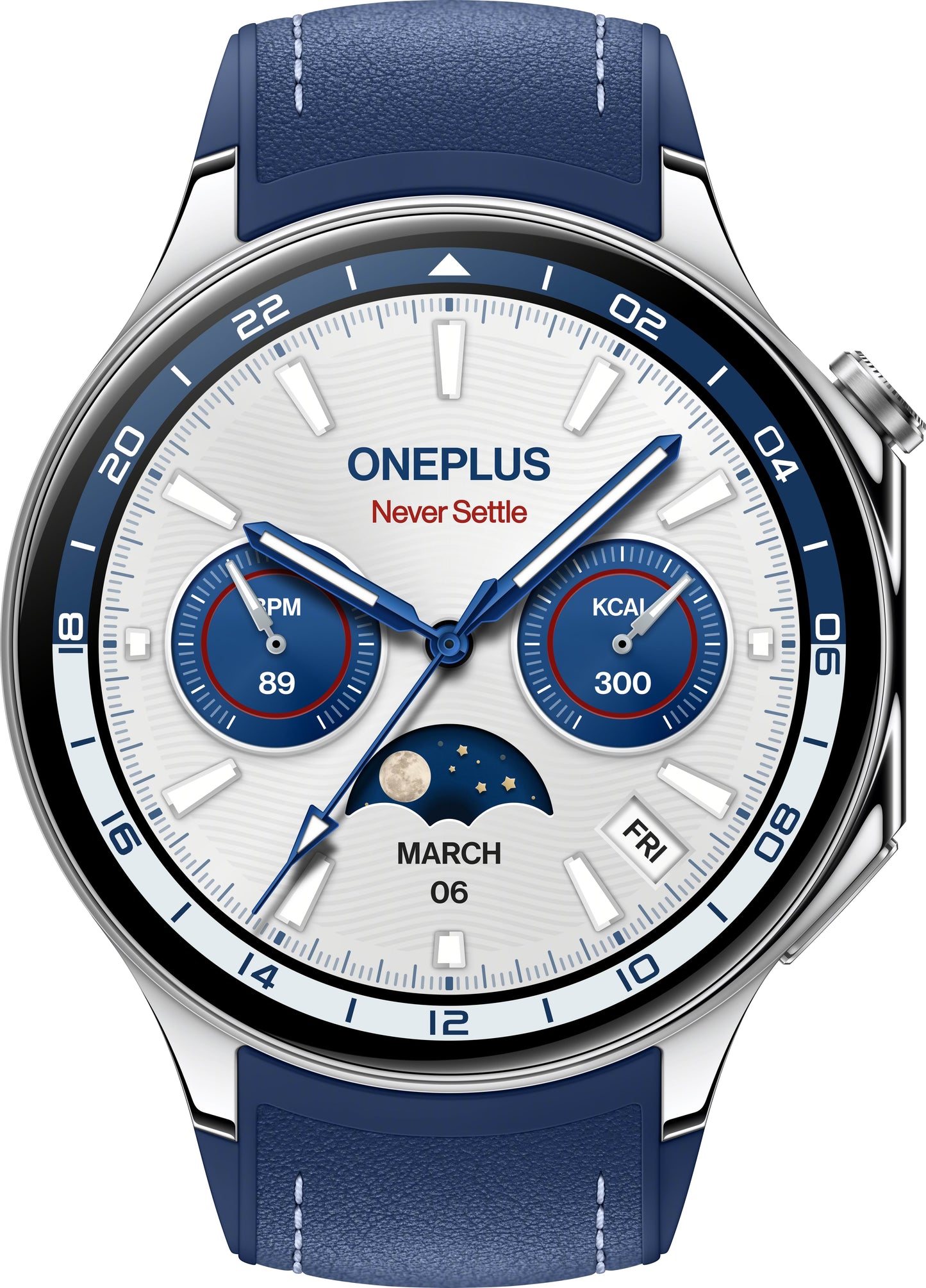 OnePlus Watch 2 smartwatch, niebieski 