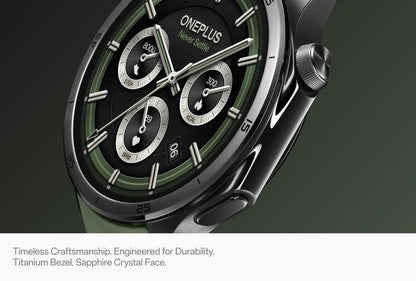 Smartwatch OnePlus Watch 3, 46mm, Verde, Resigilat 5491100341