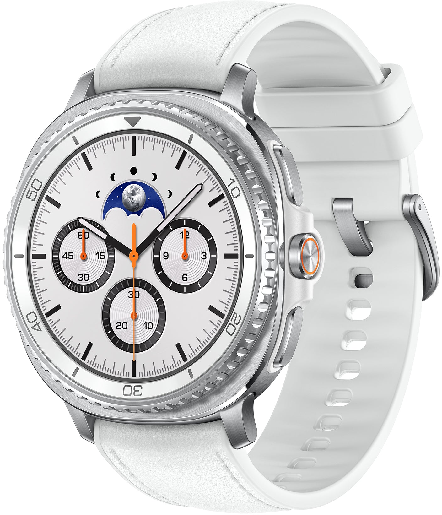 Smartwatch Samsung Galaxy Watch8 Classic, 46mm, BT, Alb SM-L500NZWAEUE