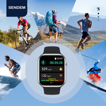 Smartwatch Sendem N9 Max, czarny 