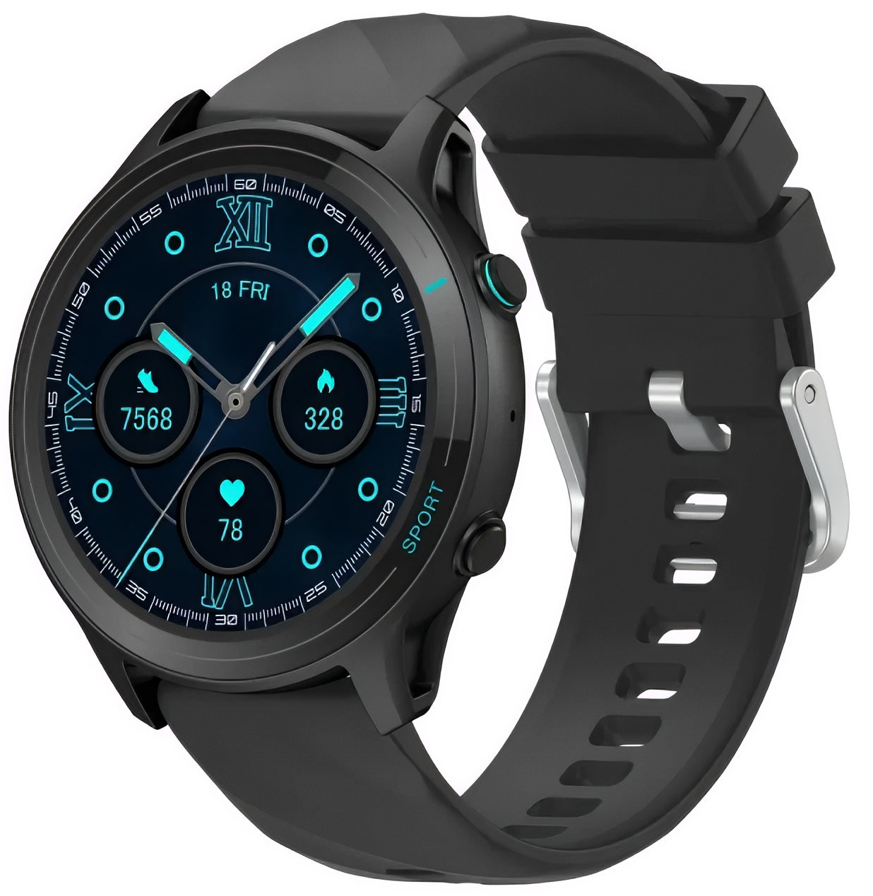 Smartwatch Titmo O-100 Call, Negru