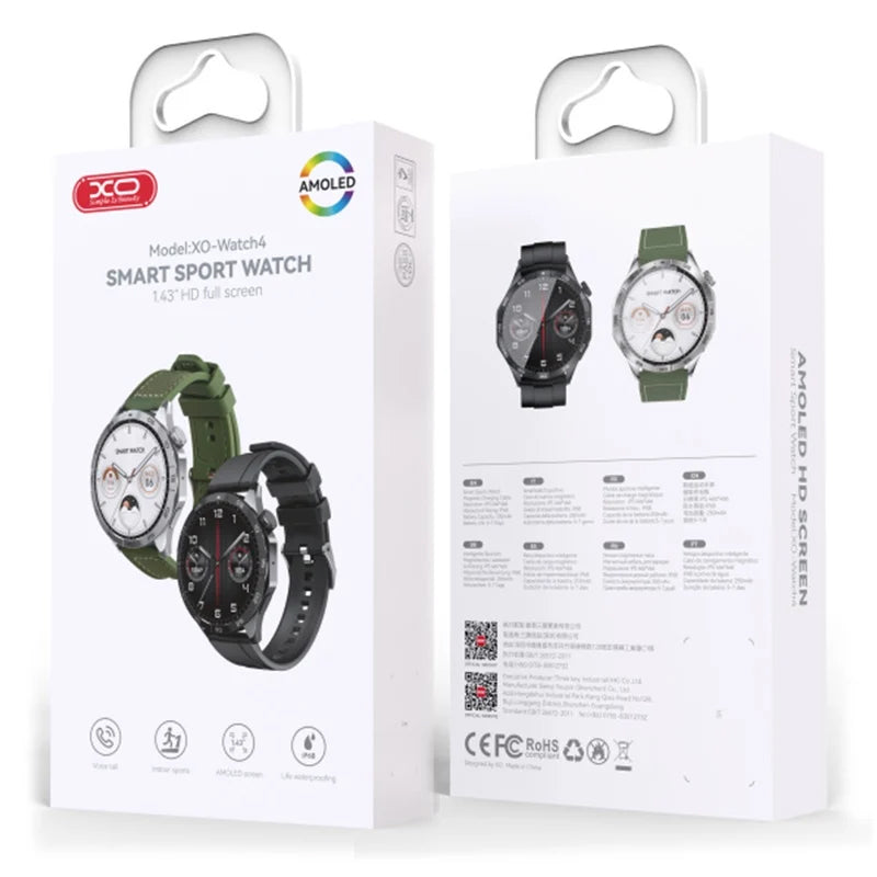 Smartwatch XO Design 4, Verde