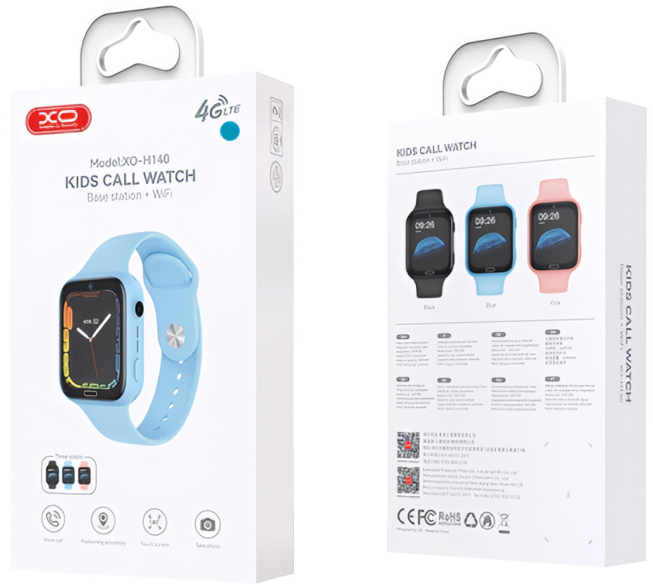 Smartwatch XO Design H140 Kids Call, Albastru