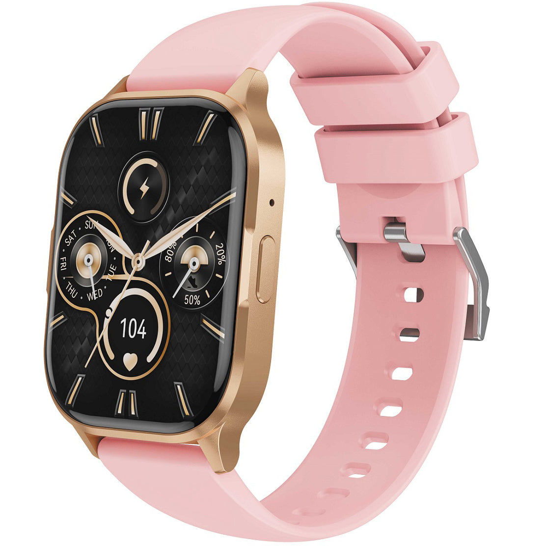 Smartwatch XO Design J10, Roz Auriu