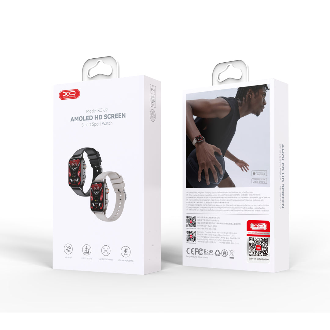 Smartwatch XO Design J9, Negru