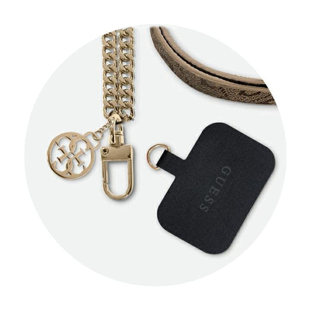 Snur Telefon Guess 4G Chain CBDY, Maro