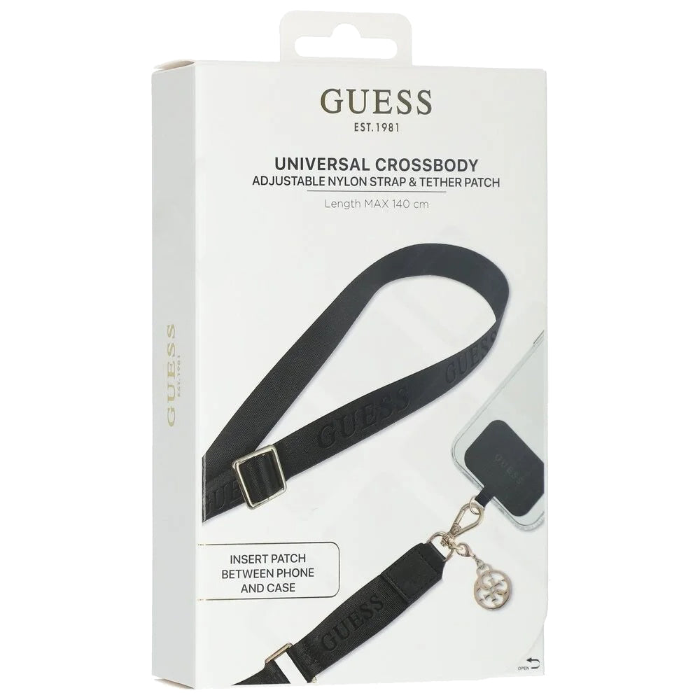 Snur Telefon Guess Link Snap, Negru