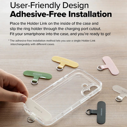 Snur Telefon Ringke Link Flow P-Type, Roz