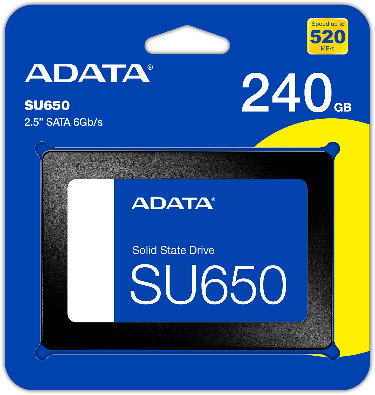 Solid State Drive (SSD) Adata SU650, 2.5inch, 240GB, SATA III ASU650SS-240GT-R