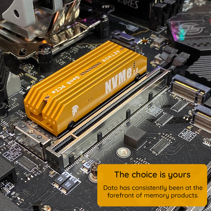Solid State Drive (SSD) Dato Ares Aethon, NVME M.2, PCIe Gen5x4, 2TB, Negru ARSAT-2TB
