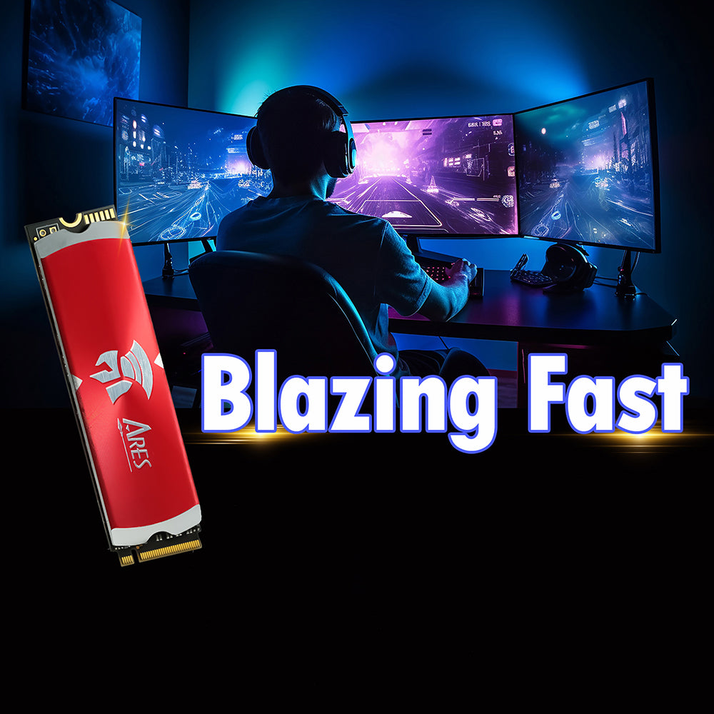 Solid State Drive (SSD) Dato Ares Dark Sword, NVME 1.4, PCIE Gen4x4, 1TB, Negru ARSDSK-1TB