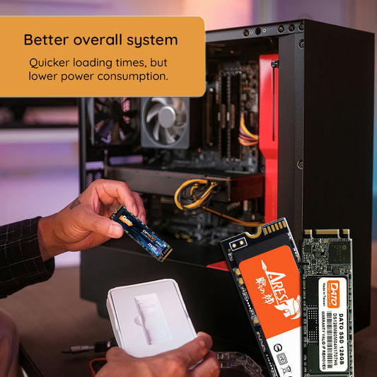 Solid State Drive (SSD) Dato, NVME M.2 2280, PCIe, 2TB, Negru DP580-2TB