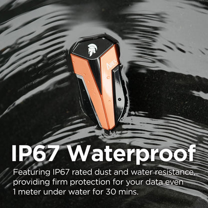 Solid State Drive (SSD Extern) Dato Ares Amber Shield, 2TB, Negru ARSASE-2TB