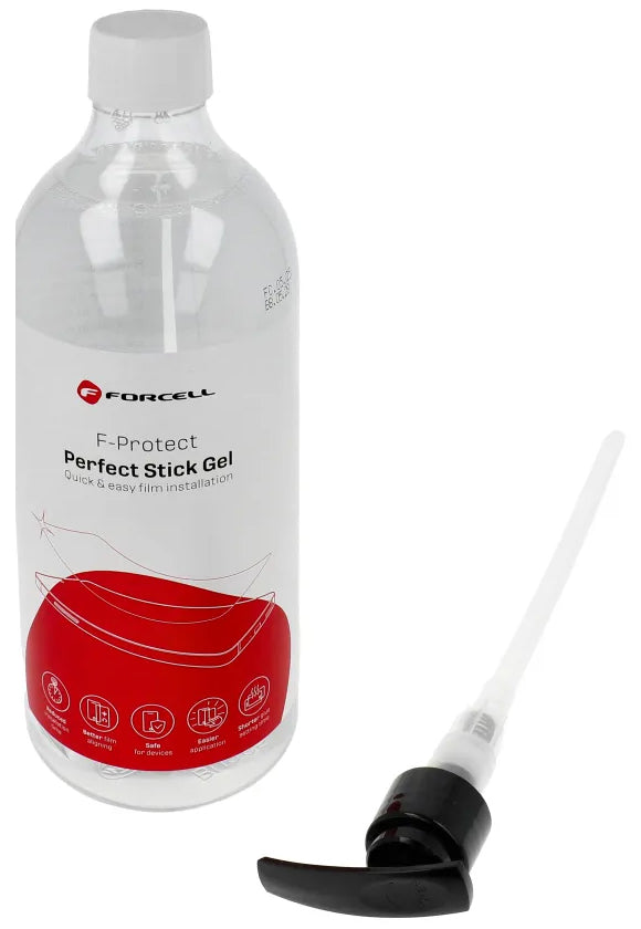 Solutie Gel Forcell Perfect Stick pentru aplicare Folie Protectie Plastic / Silicon, 1l