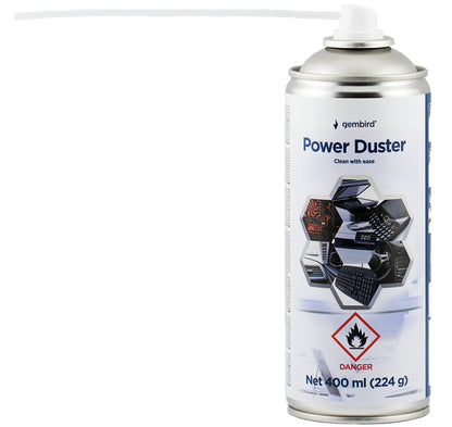 Spray Aer Comprimat Gembird, 400ml CK-CAD-FL400-01