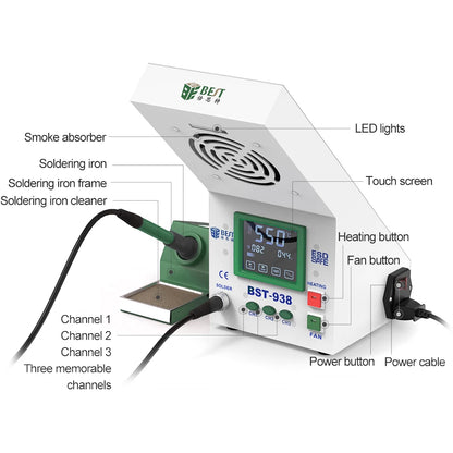 Statie Letcon Best BST-938, Cu Extractor Fum