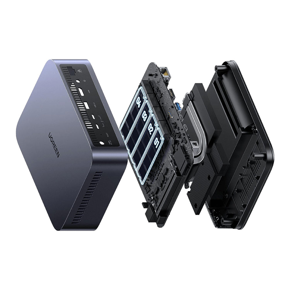 Statie Management Continut Digital UGREEN DXP480T Plus, Neagra