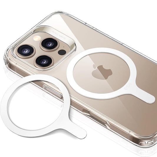 Sticker Metalic ESR HaloLock, Set 2 bucati, Alb