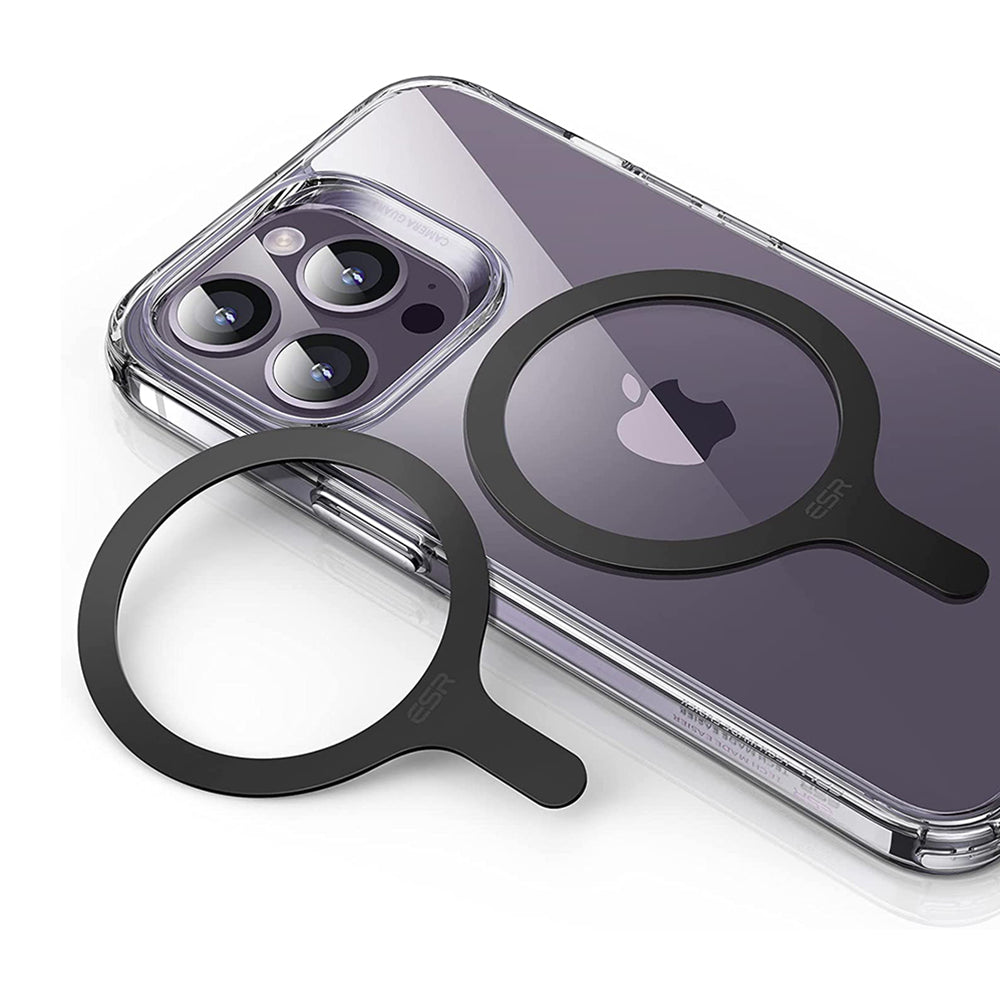 Sticker Metalic ESR HaloLock, Set 2 bucati, Negru