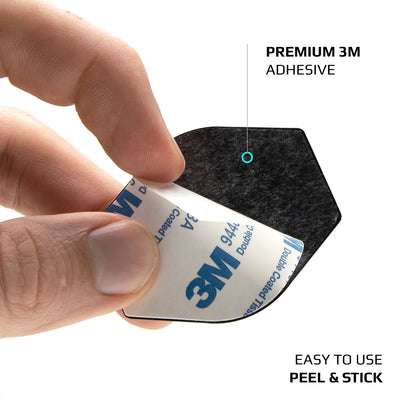 Sticker Metalic Fixed 3in1, Negru