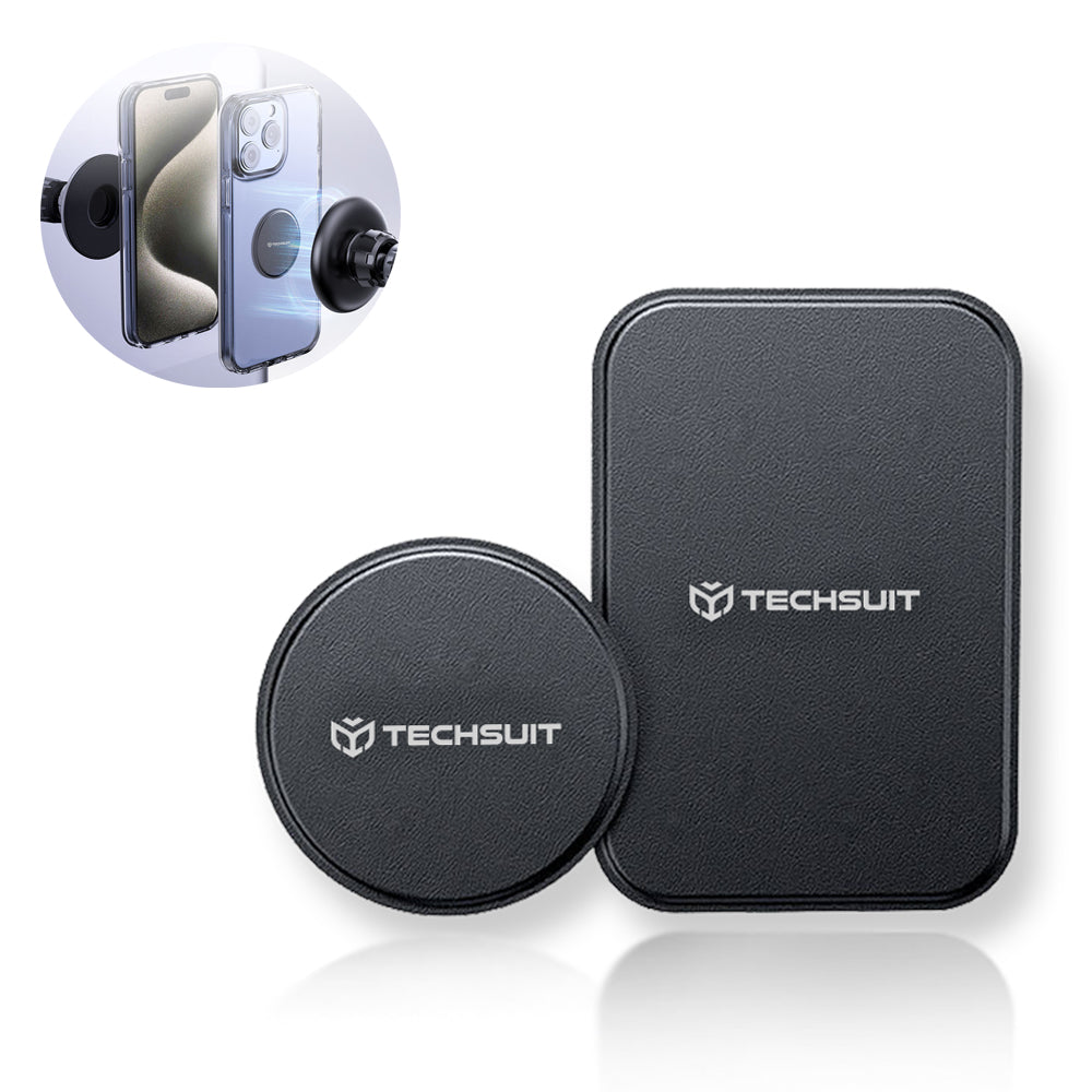 Sticker Metalic Techsuit MP02 2in1, Negru