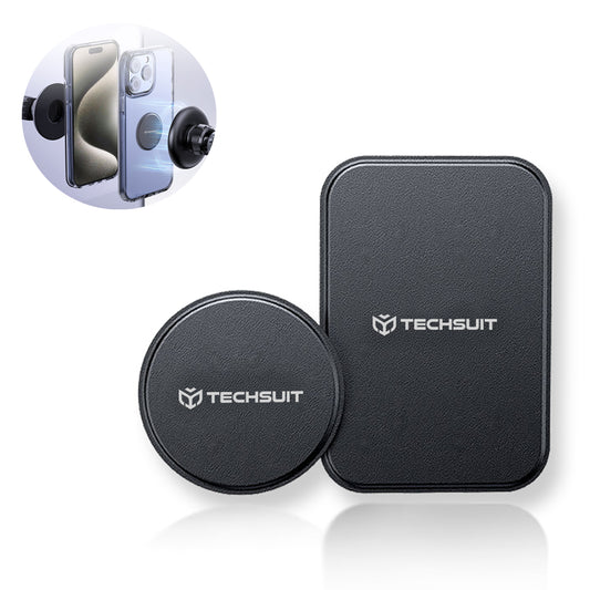 Sticker Metalic Techsuit MP02 2in1, Negru