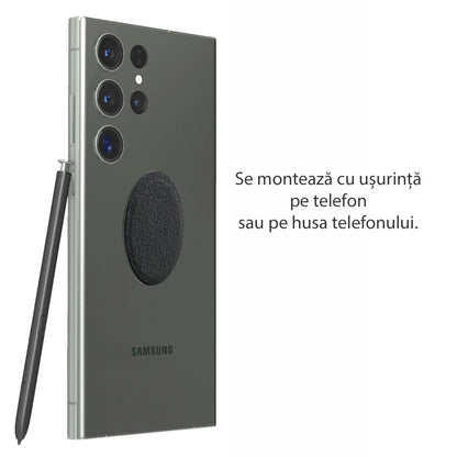 Sticker Metalic Techsuit MP02 2in1, Negru