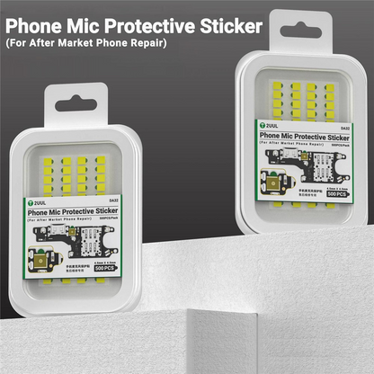 Sticker Protectie Microfon 2UUL DA32, Set 500 bucati