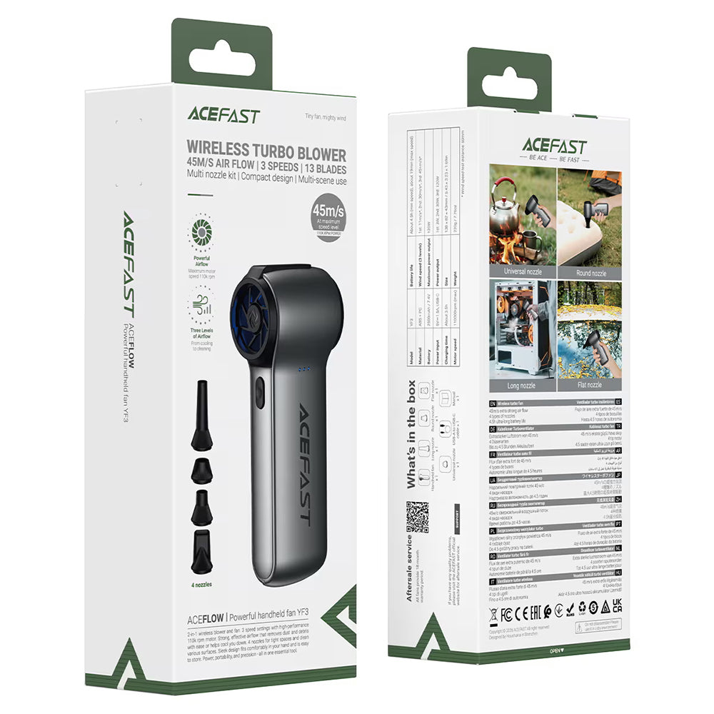 Suflanta Aer Acefast YF3, Gri