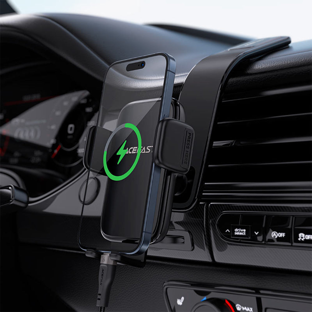 Suport Auto Acefast D28, 4.5inch - 6.7inch, Negru