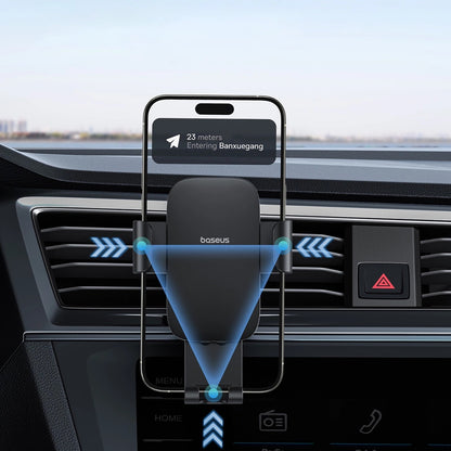 Suport Auto Baseus Metal Age 3, 4.7inch - 7.2inch, Negru BS-CM028