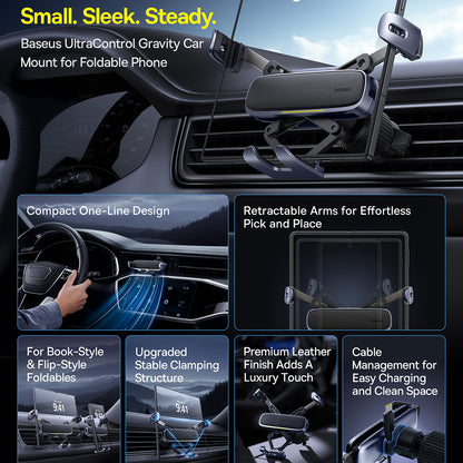 Suport Auto Baseus UltraControl, Universal, Negru C40483401813-00