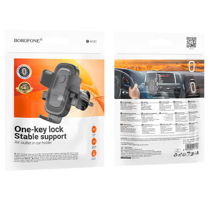 Suport Auto Borofone BH131 Follower, 4.5inch - 7inch, Negru