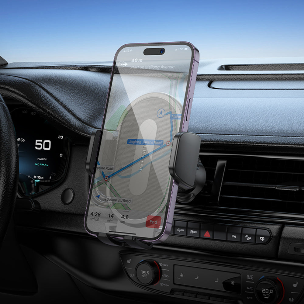 Suport Auto Borofone BH133 Rio, 4.5inch - 7inch, Negru