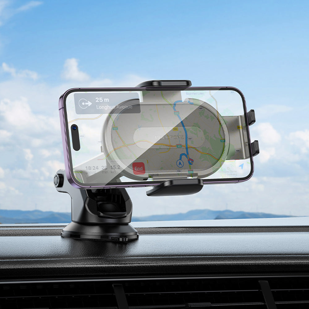 Suport Auto Borofone BH134 Rio, 4.5inch - 7inch, Negru