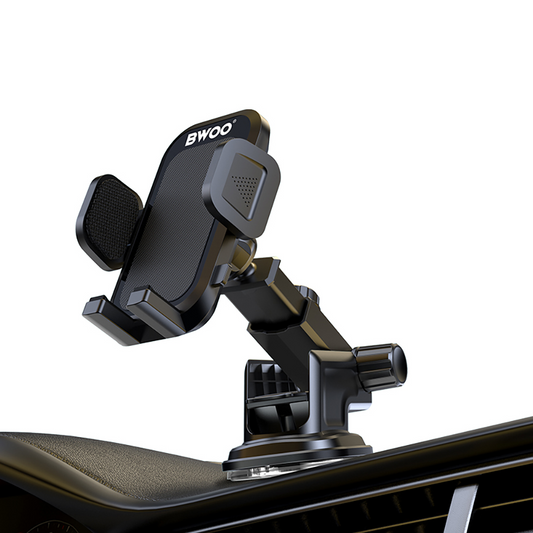 Suport Auto BWOO BO-ZJ125, 4.7inch - 6.7inch, Negru