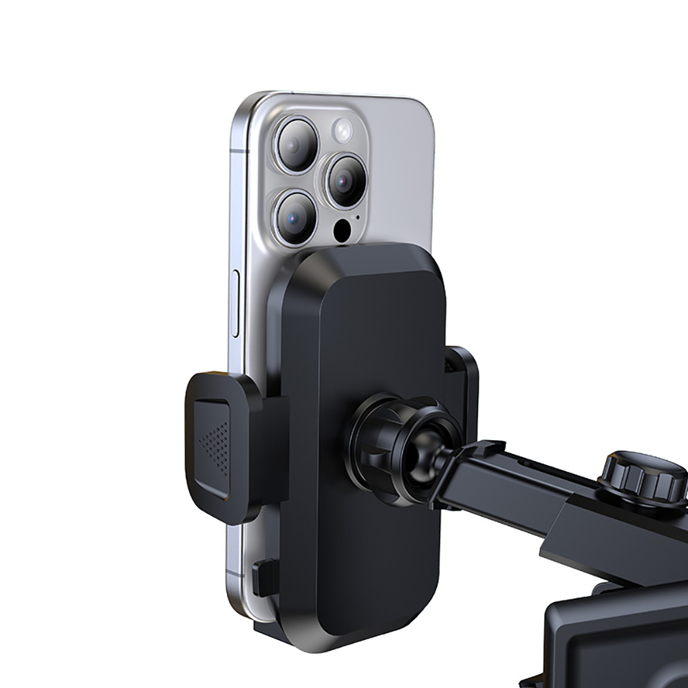 Suport Auto BWOO BO-ZJ125, 4.7inch - 6.7inch, Negru
