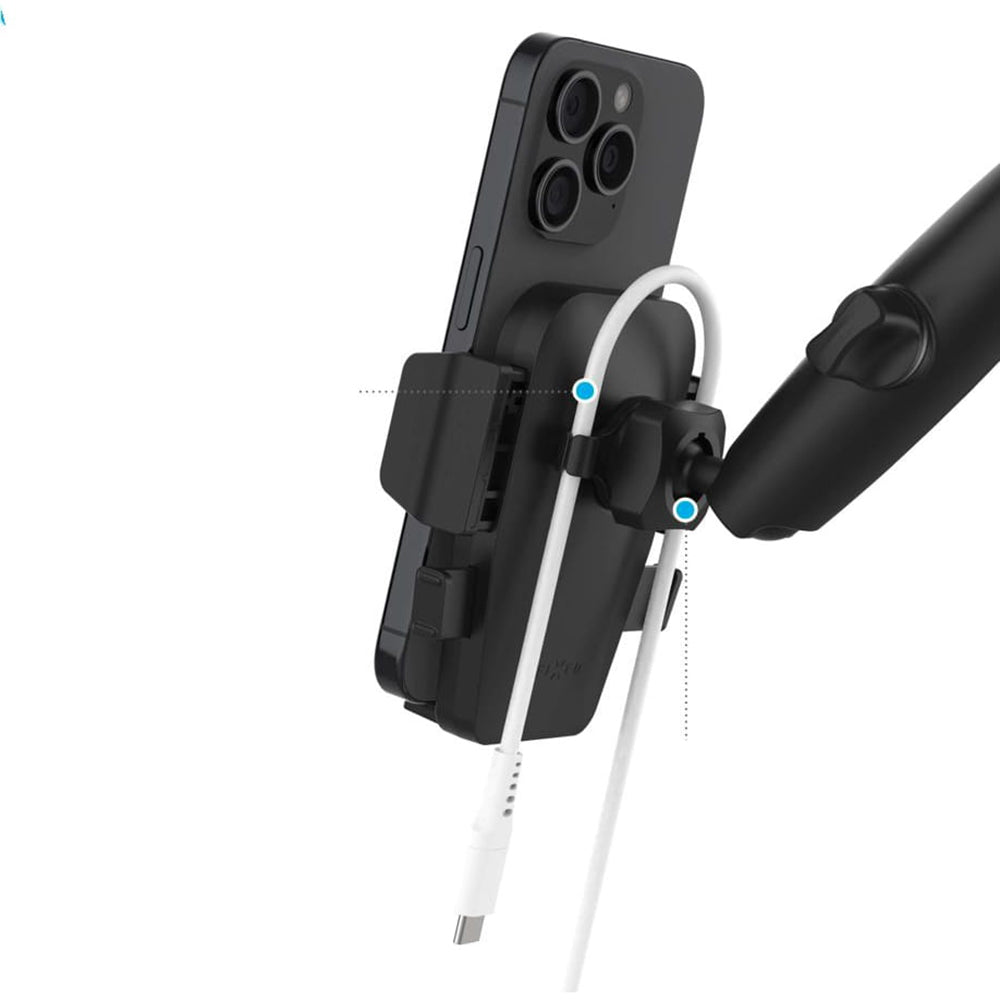 Suport Auto Fixed Iconiq Mirror, Universal, Negru