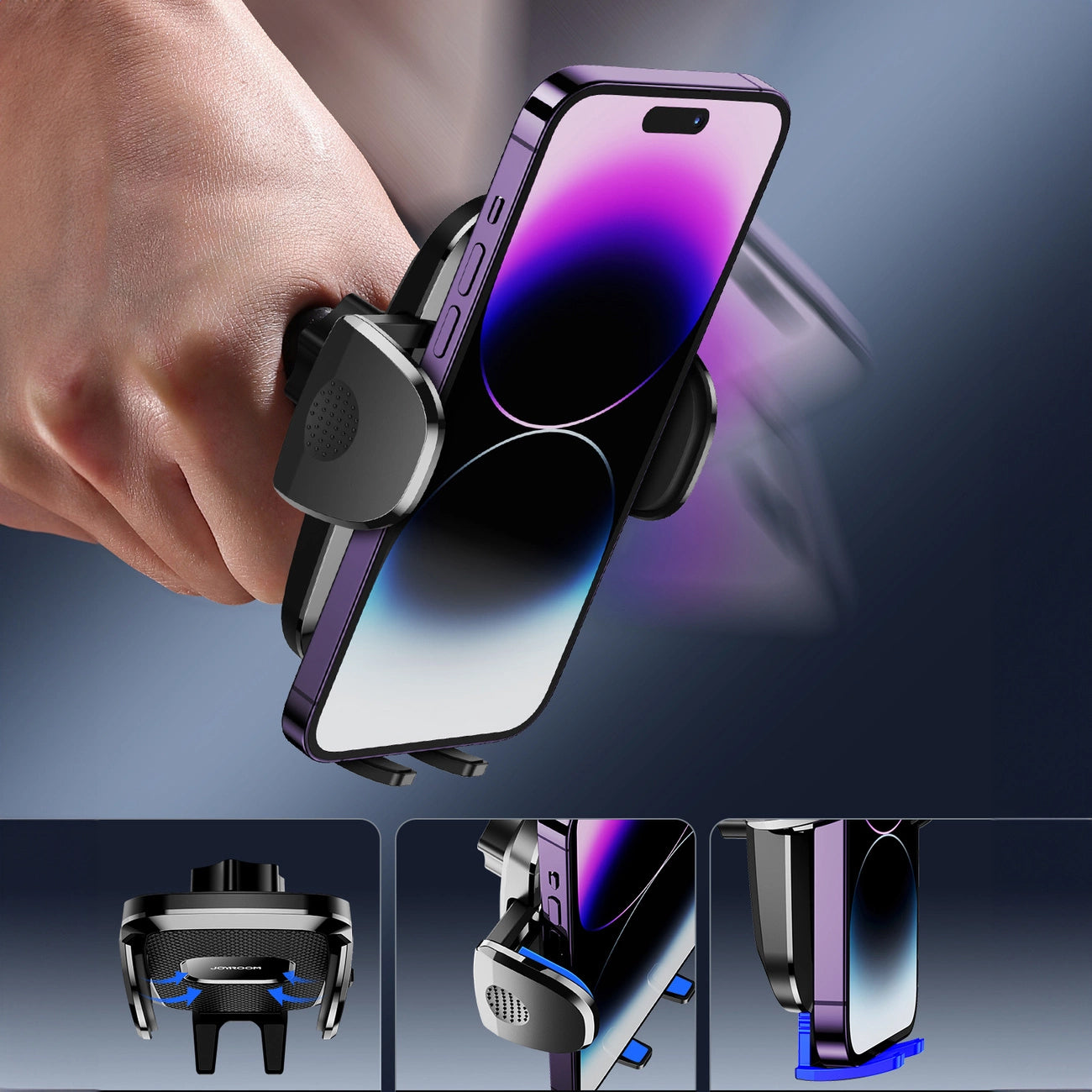 Suport Auto Joyroom JR-ZS259 2in1, 4.7inch - 6.7inch, Negru