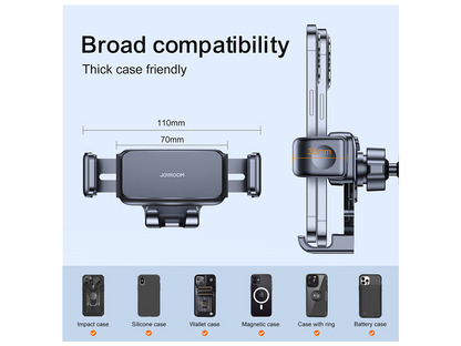 Suport Auto Joyroom JR-ZS283 Vent, 4.7inch - 6.7inch, Negru